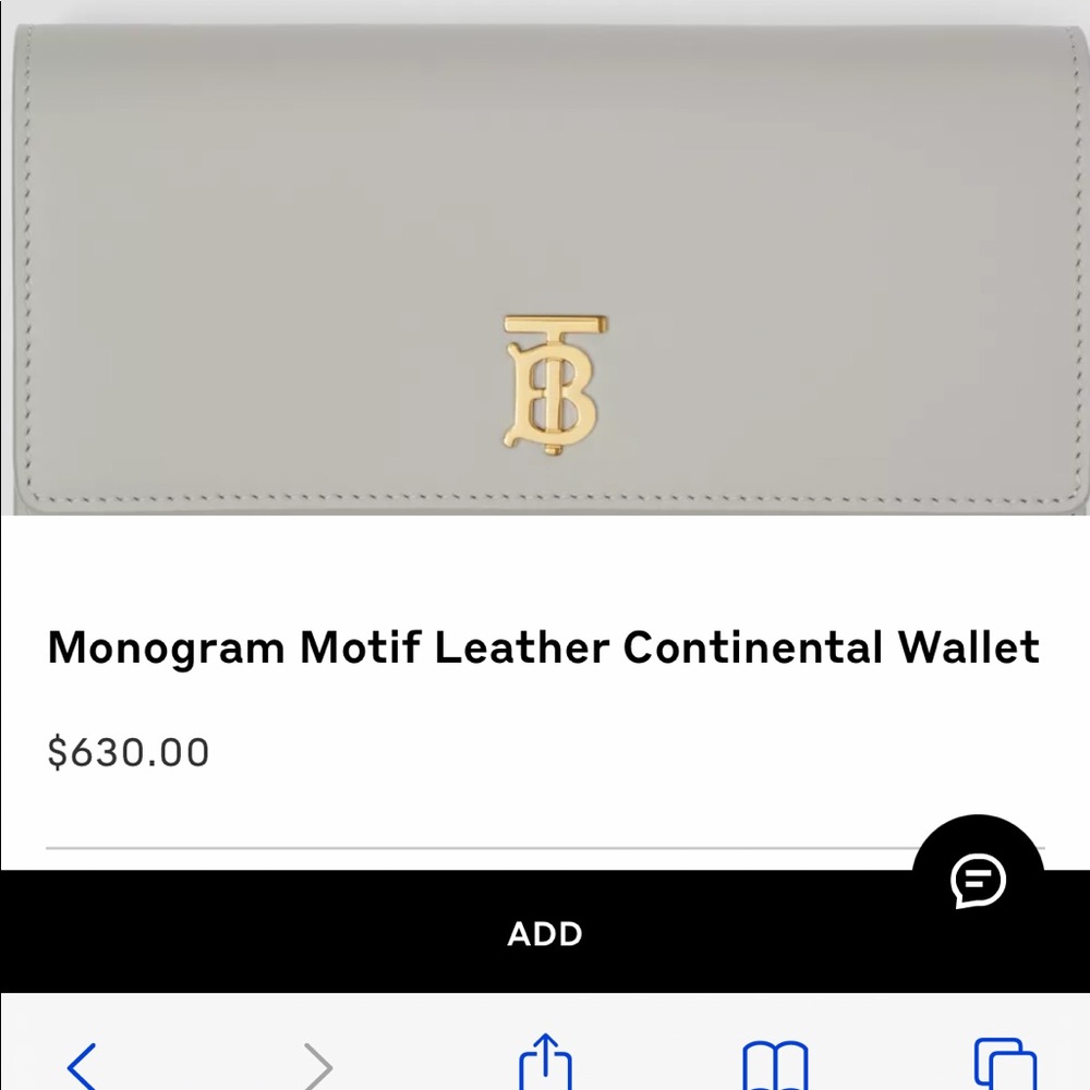 Brand new leather Burberry Wallet